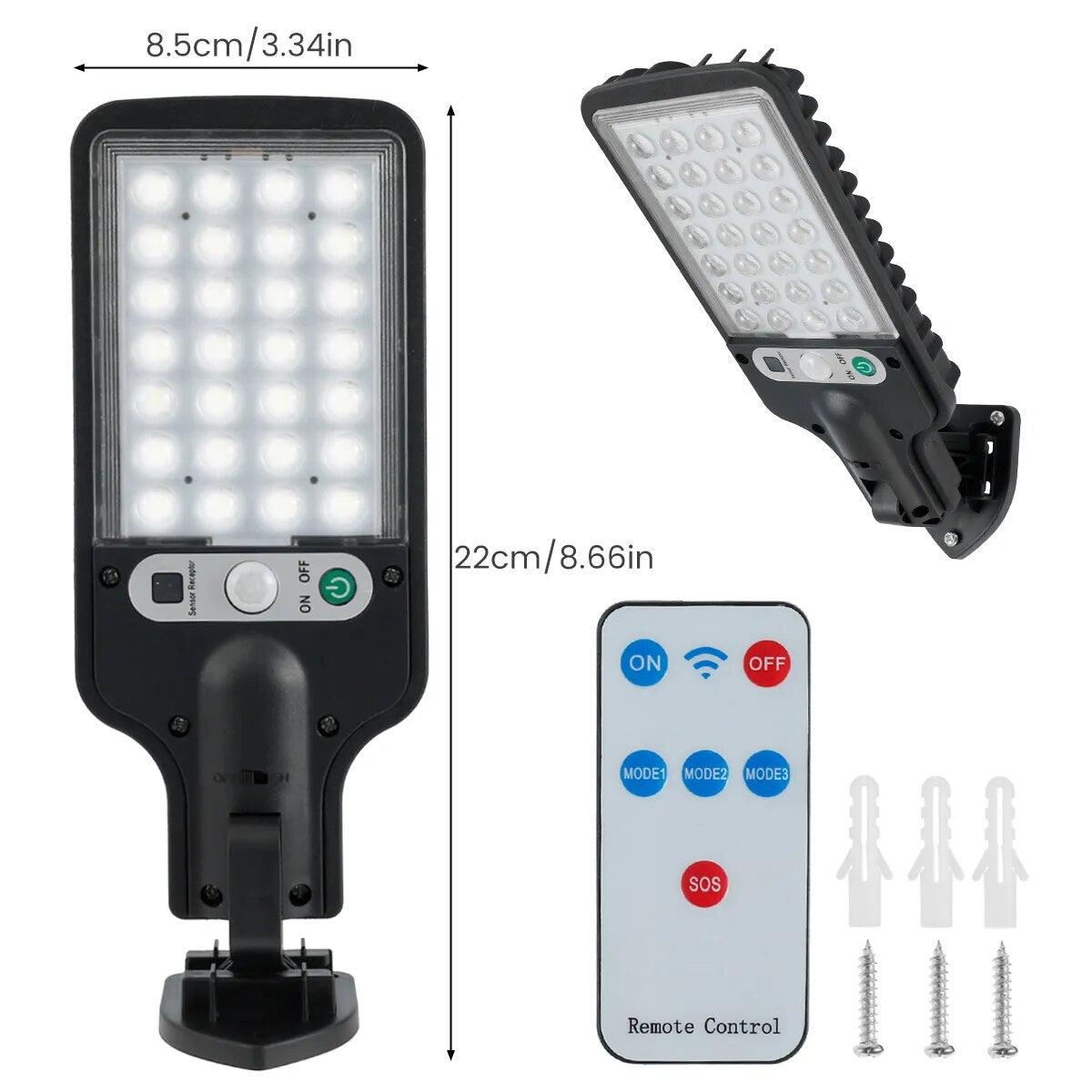 LAMPARA DE LUZ LED PARA EXTERIORES - Multiofertas